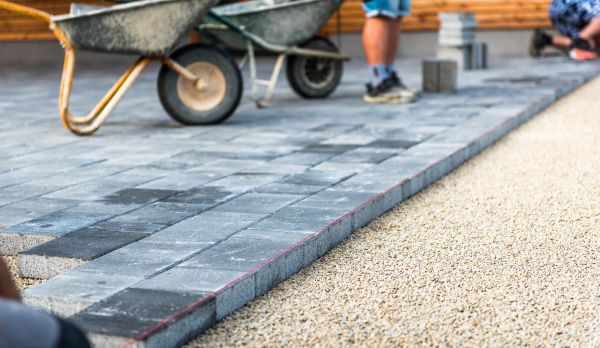 Paver Driveway Repair in Traverse City